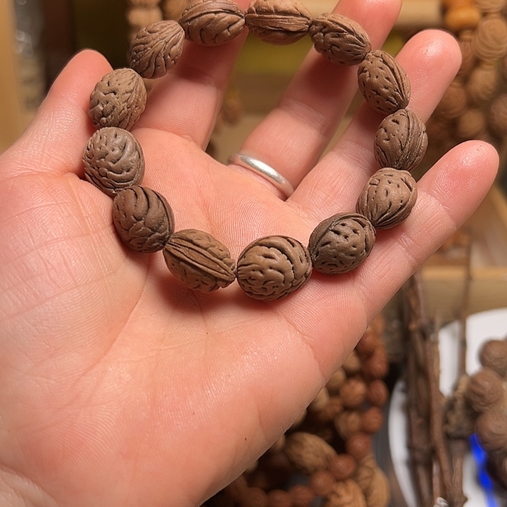 *****桃核吊坠正宗桃枭手串