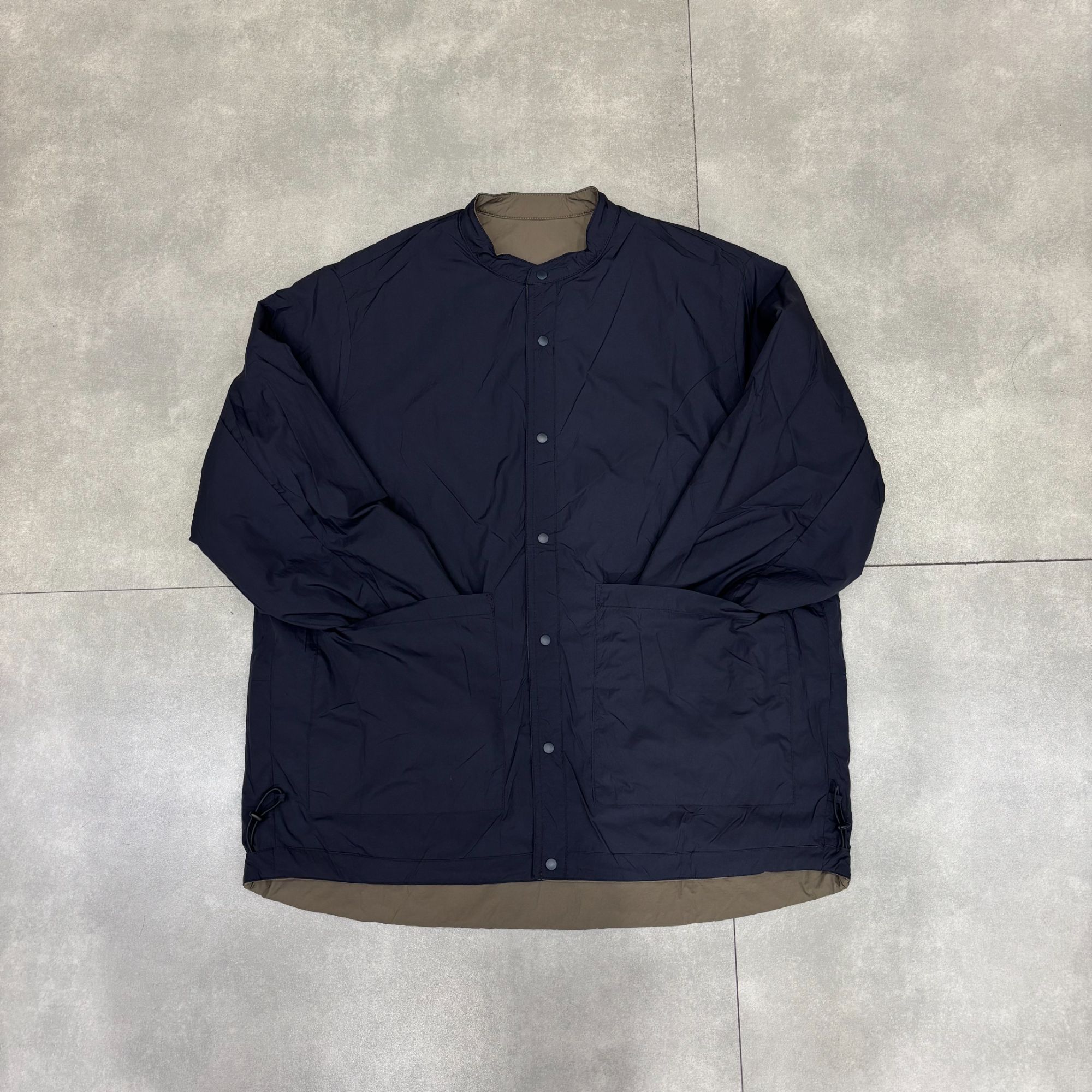 251921菲玛双面穿棉服 衣长65