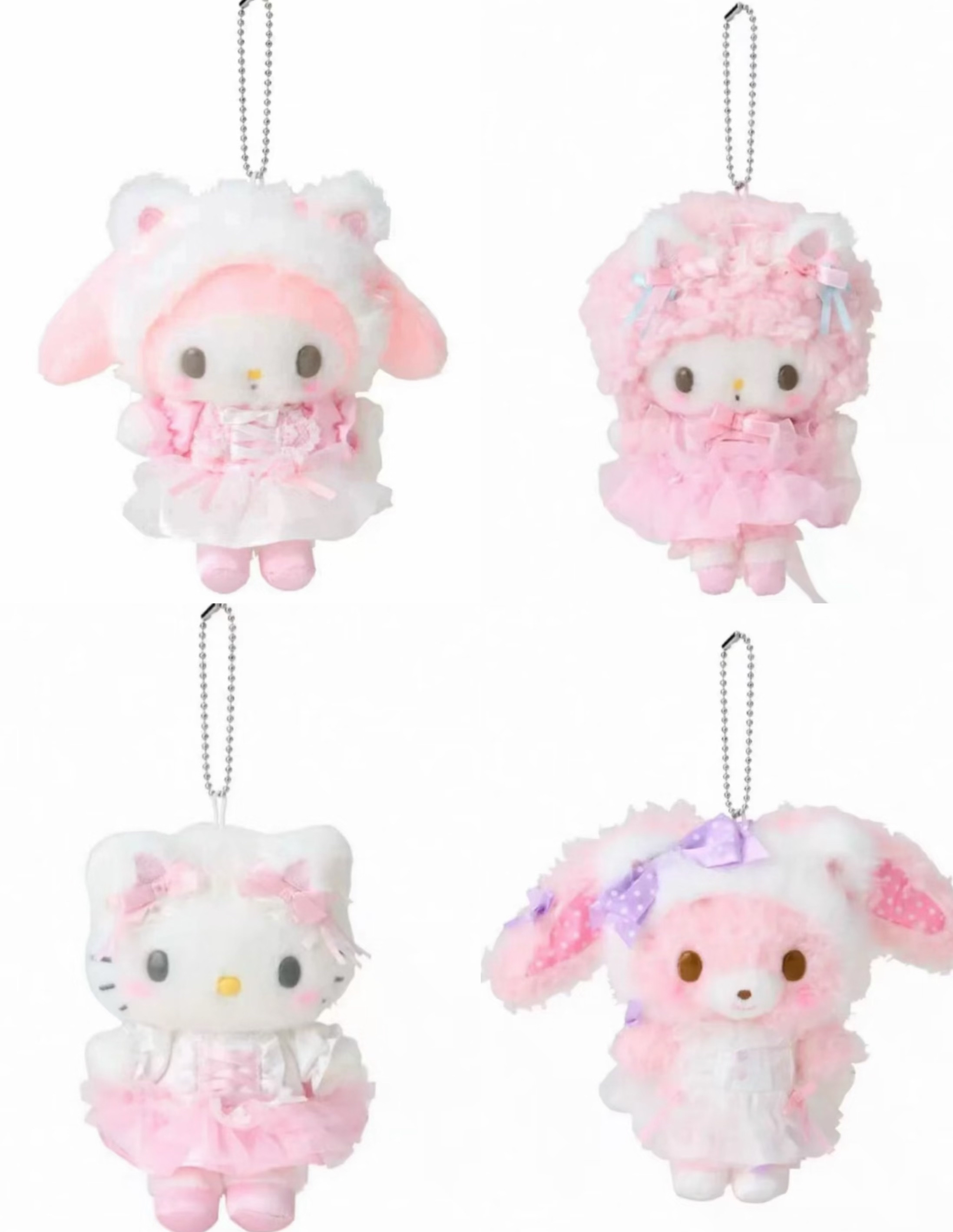 正版hellokitty 50周年周年美乐蒂毛绒挂件