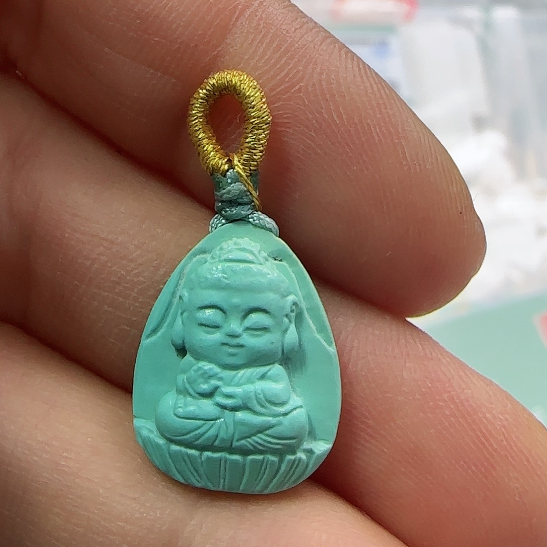 绿松石珠宝半成品未镶嵌