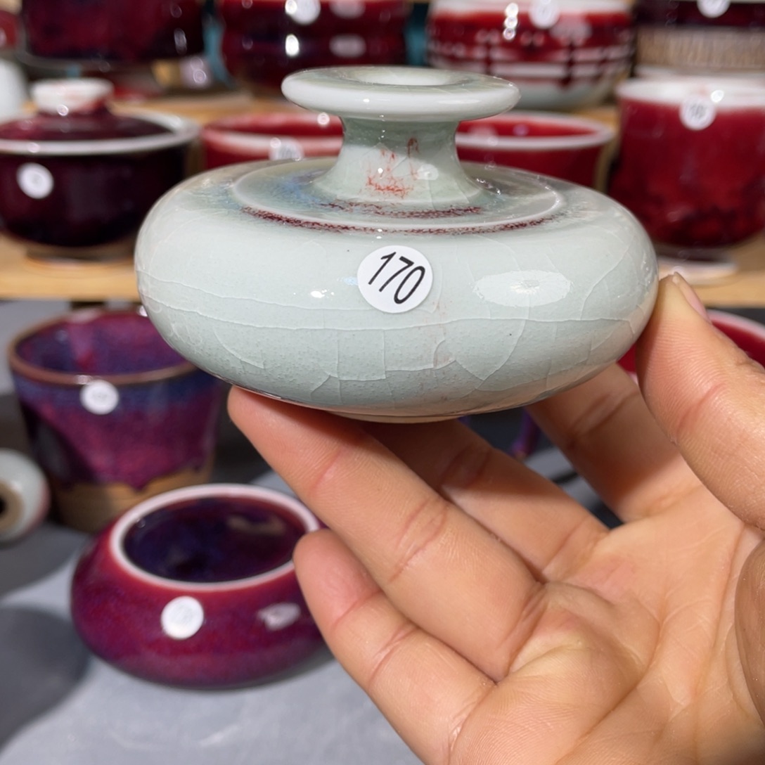 瓷片纯手工制作……微微瑕