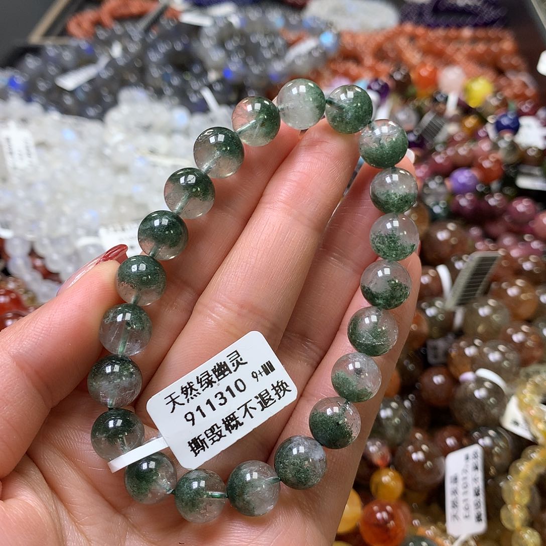 水晶手串未镶嵌，