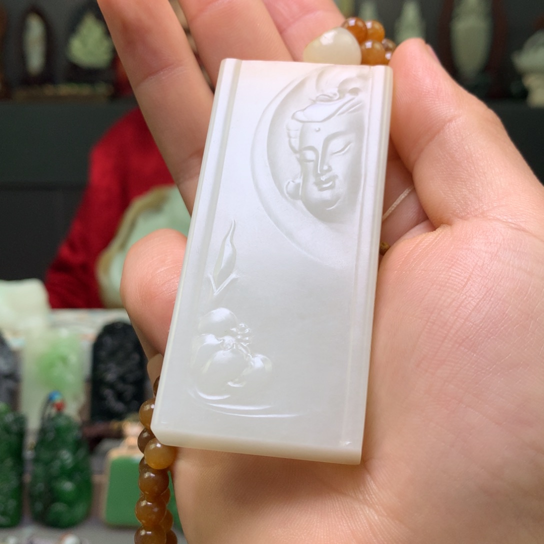 和田玉手镯未镶嵌用****6补尾款四万六