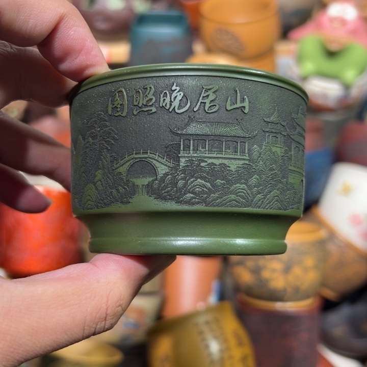 紫砂茶杯宜兴紫砂主人杯