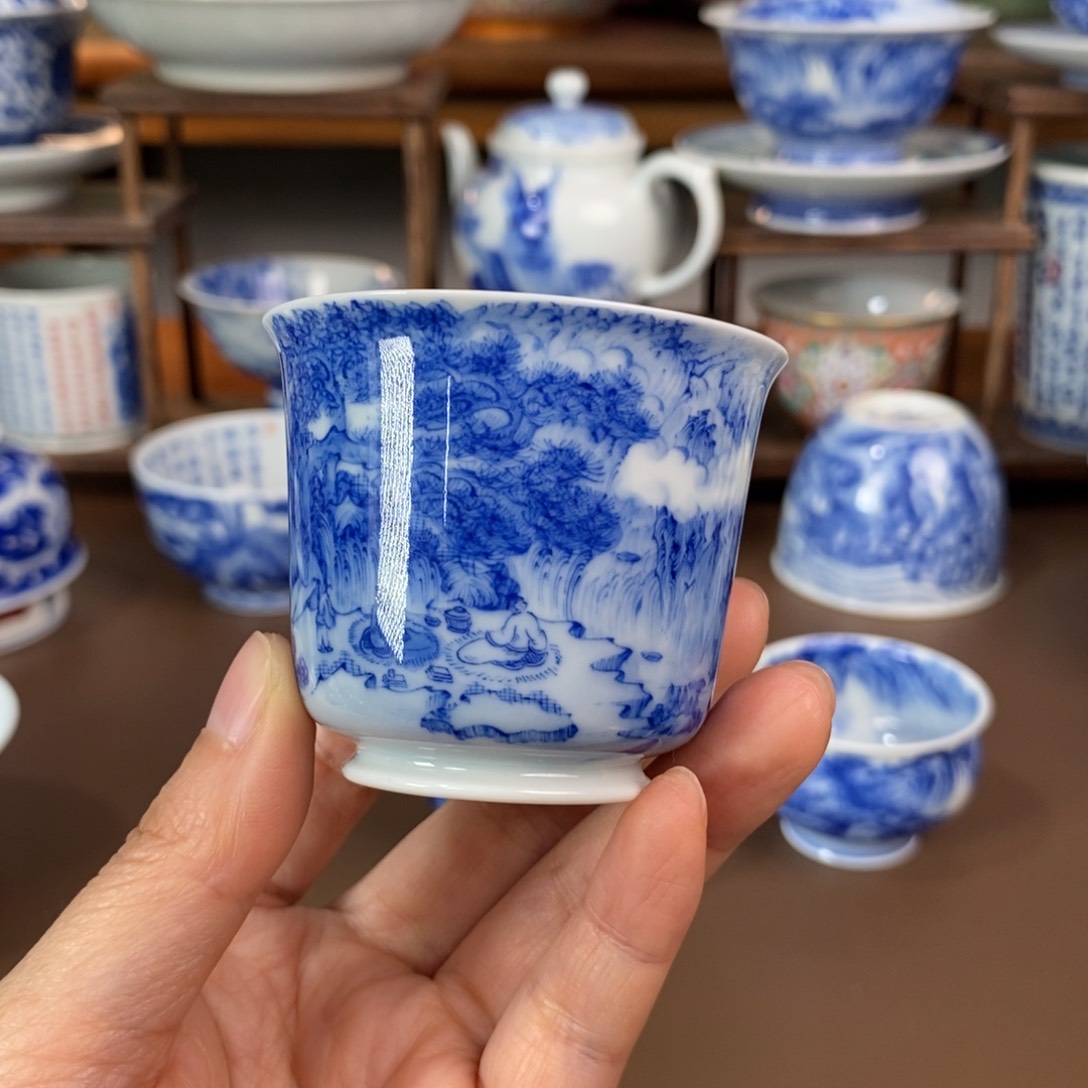 景德镇陶瓷手工手绘