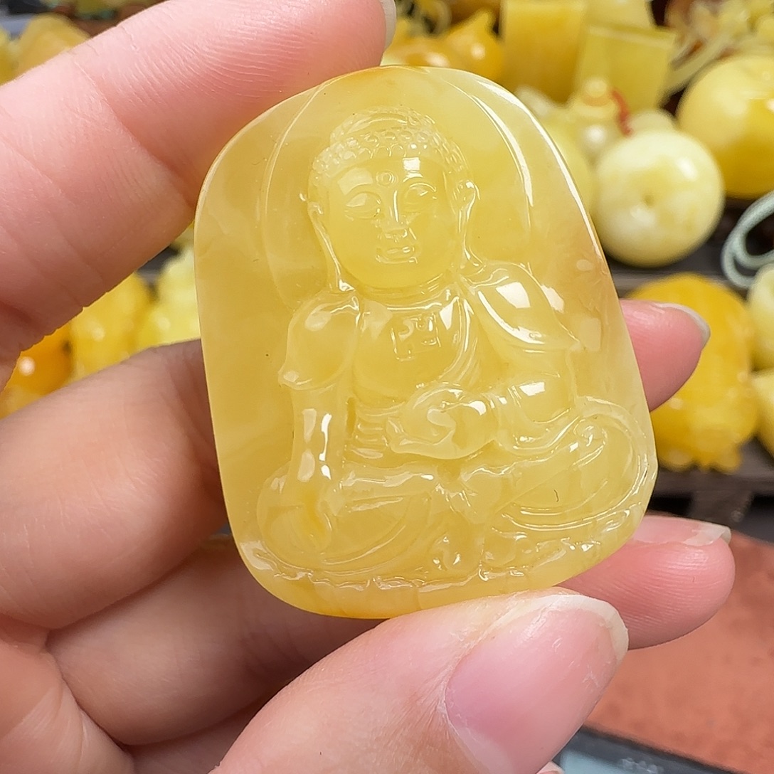 蜜蜡未镶嵌珠宝奇石