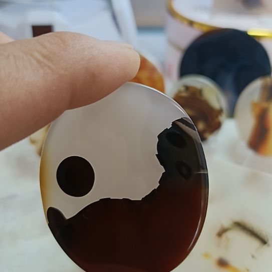 玛瑙/玉髓未镶嵌吊坠(不含链)