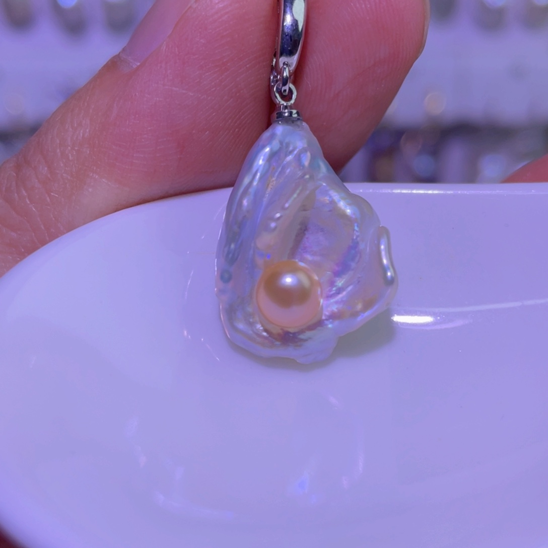 淡水珍珠天然淡水珍珠吊坠未镶嵌