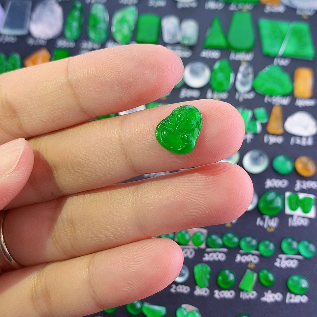 颈饰未镶嵌翡翠纯天然翡翠a货