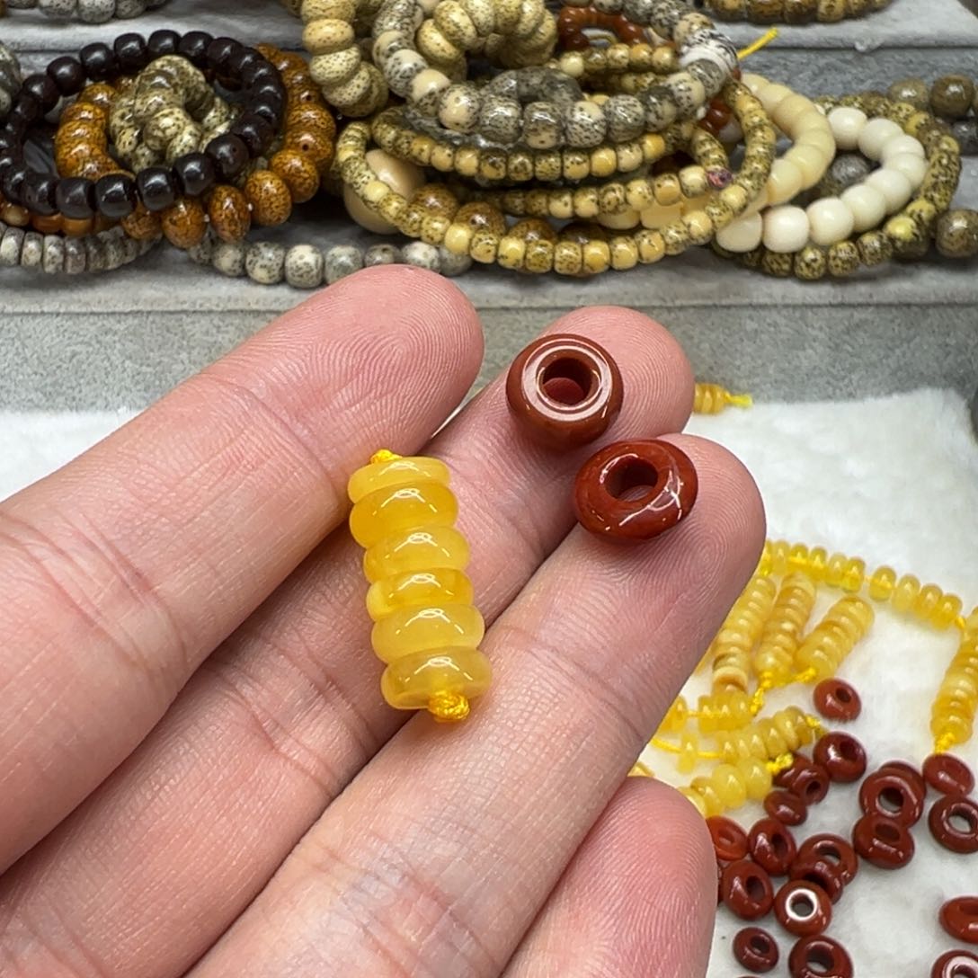 星月菩提手串小***。124菩提配饰三个