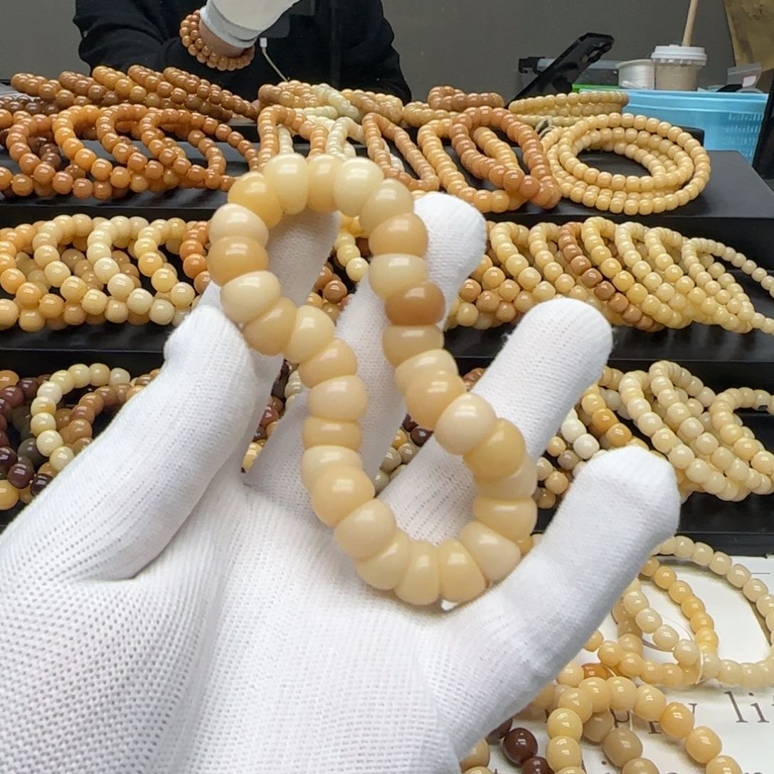 【闪购商品】菩提根/象牙果手串曹卡12 蒜瓣 5年