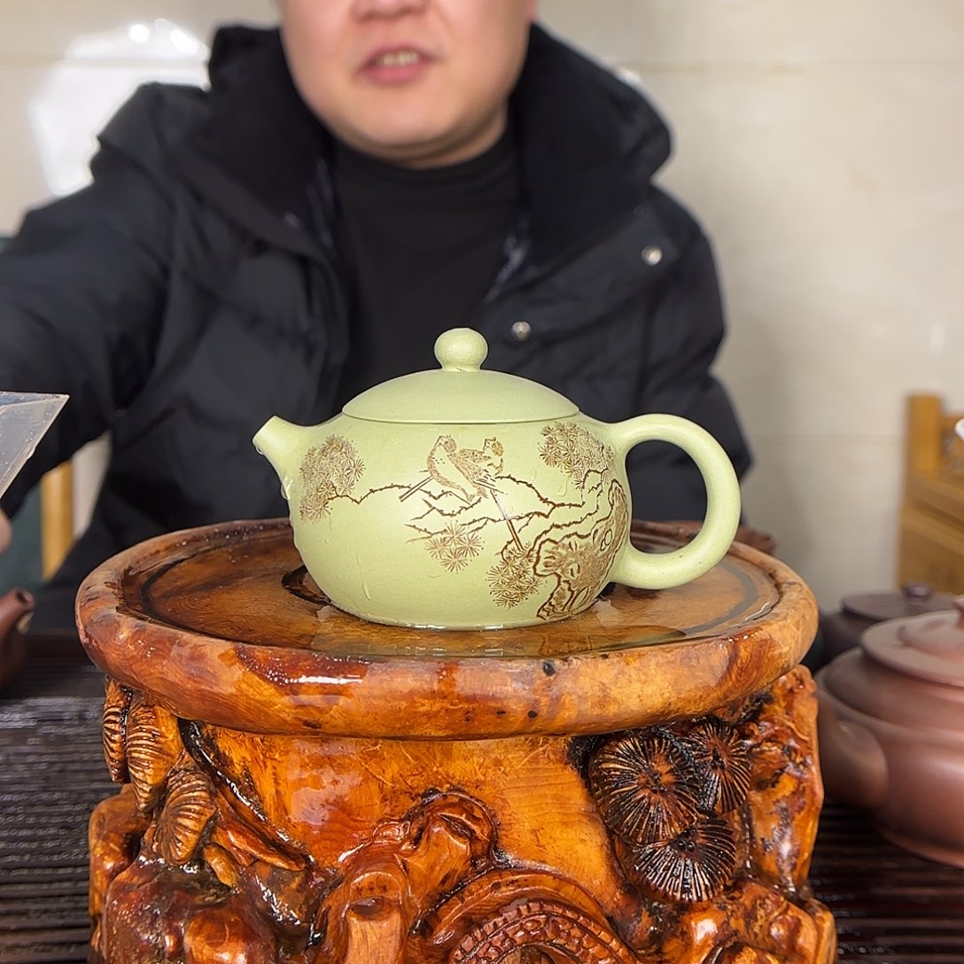紫砂茶壶韩培东老师。 200c c