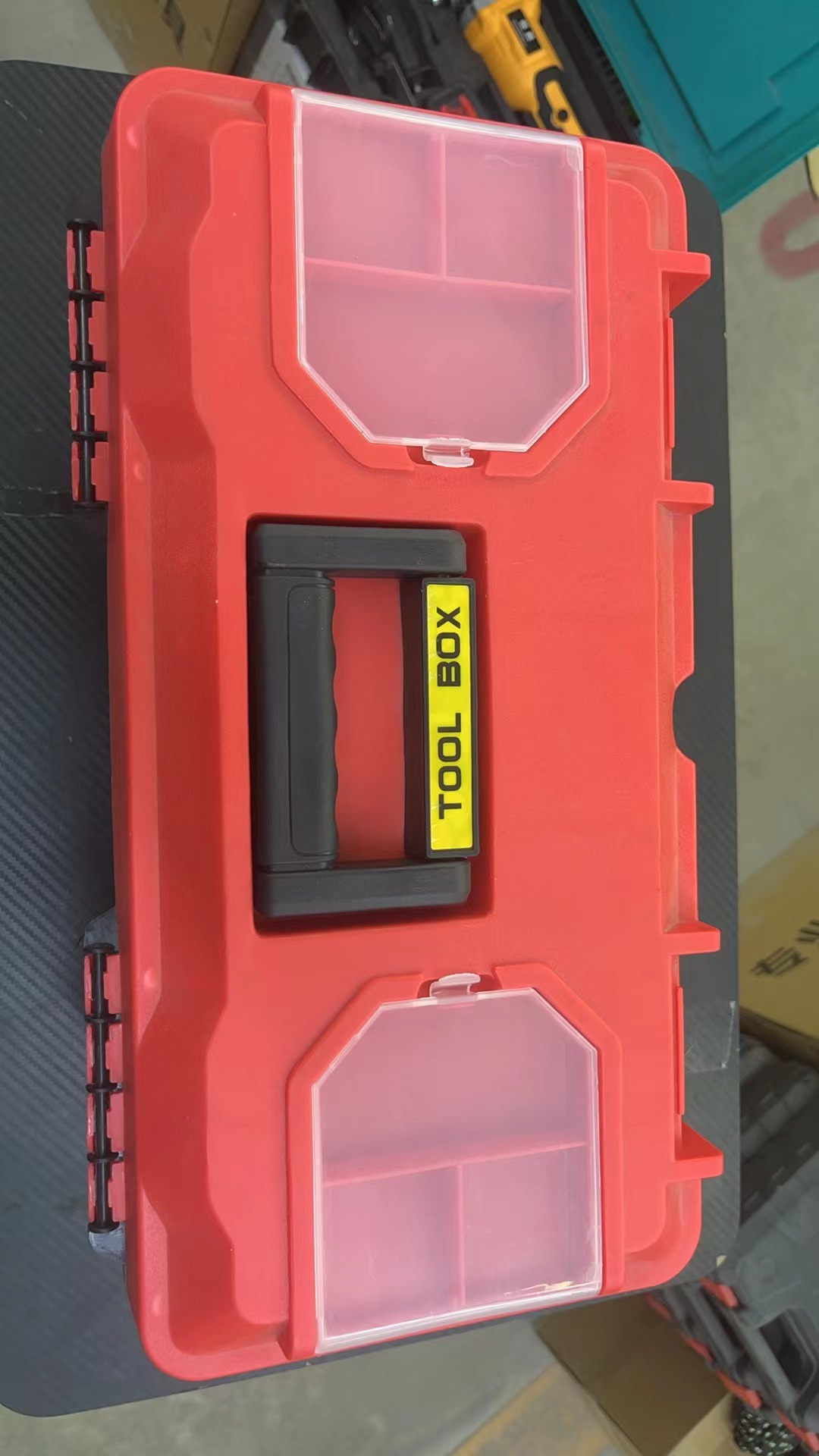 19寸家用手动工具配件箱