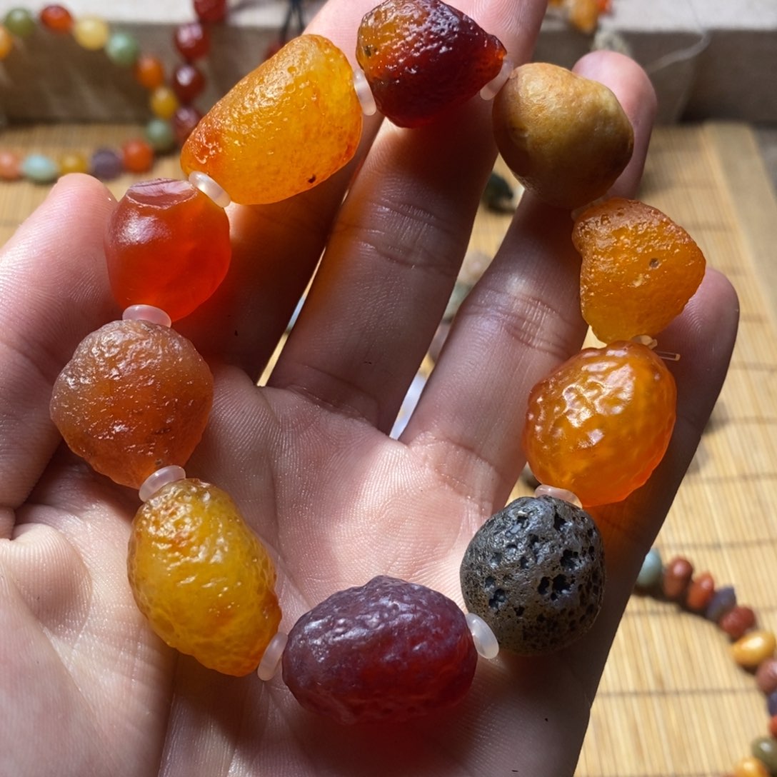 玛瑙/玉髓手链未镶嵌