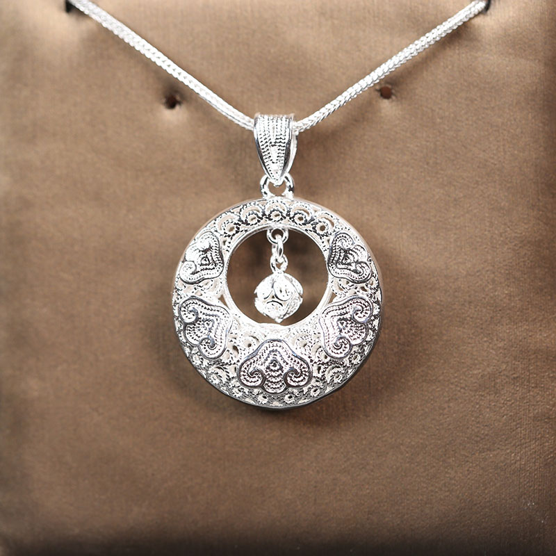 祥云平安扣吊坠 送女友 礼物