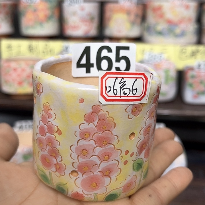 红陶手工制作多肉花盆