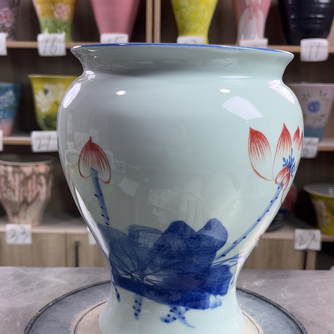 景德镇陶瓷花盆花盆