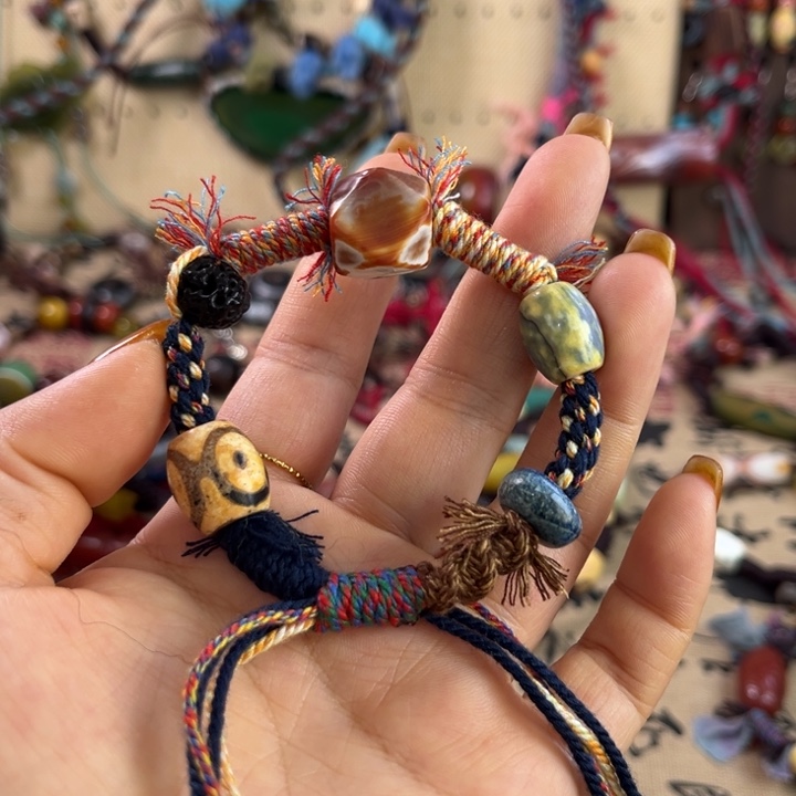 玛瑙/玉髓未镶嵌手链