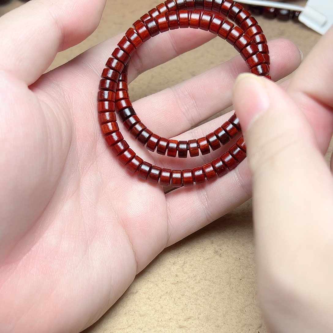 小叶紫檀手串/手链47琴料金星 