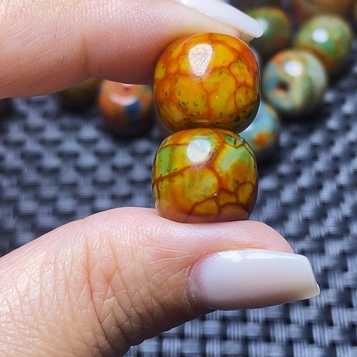 时***浅玛瑙/玉髓未镶嵌颈饰