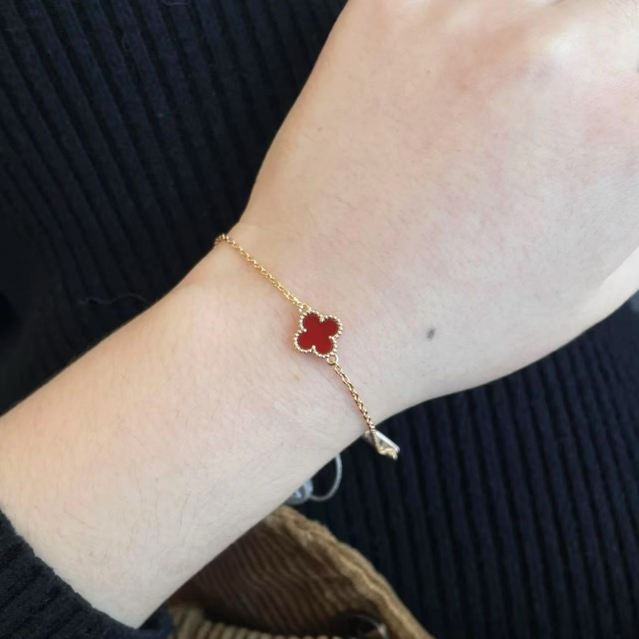 迷你单花手链时尚小众