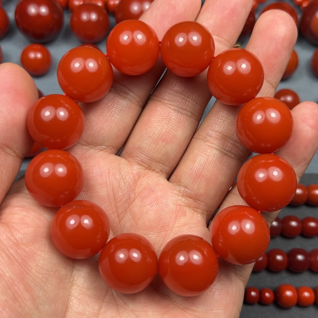 南红玛瑙珠宝奇石未镶嵌尺寸18