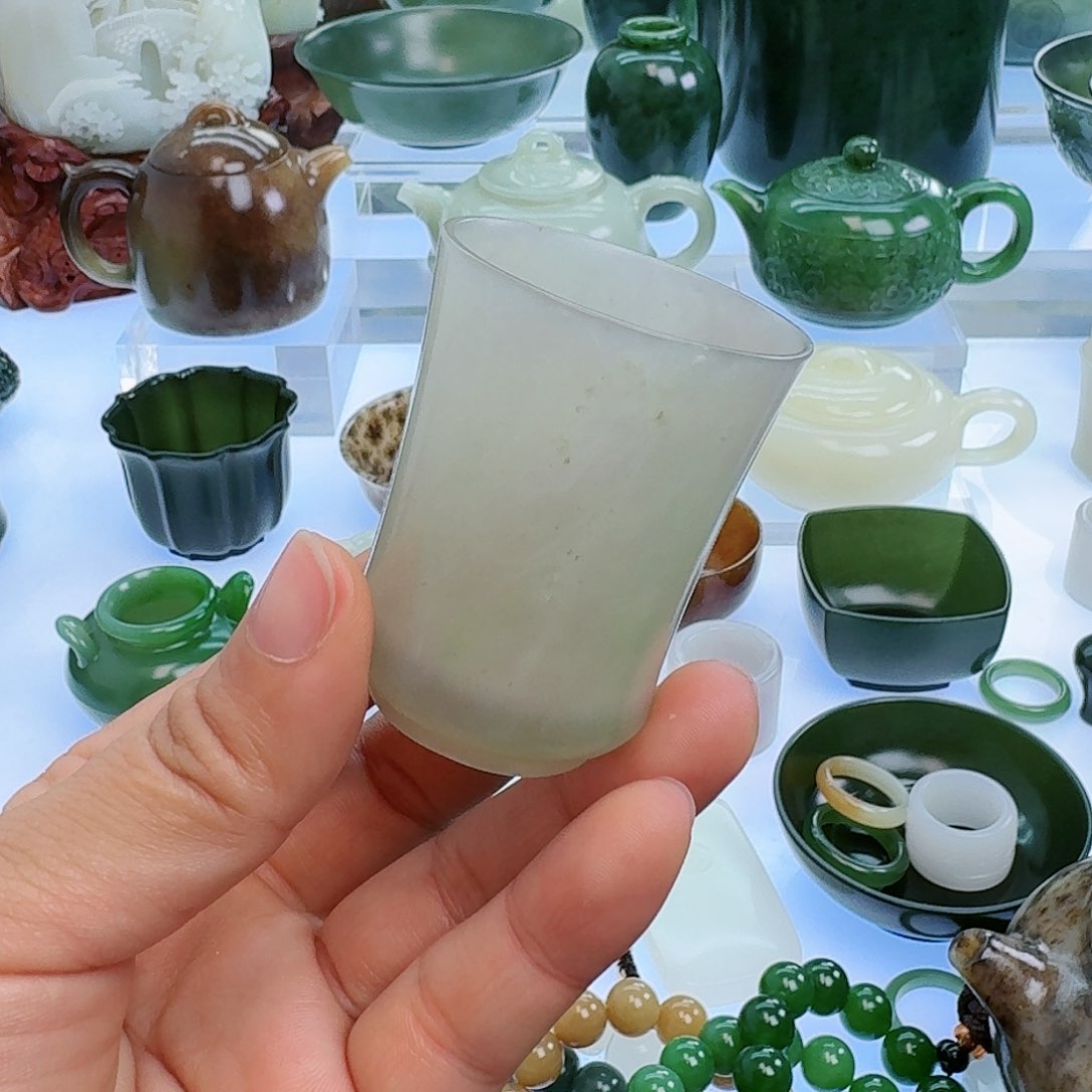 和田玉（白玉）挂件未镶嵌