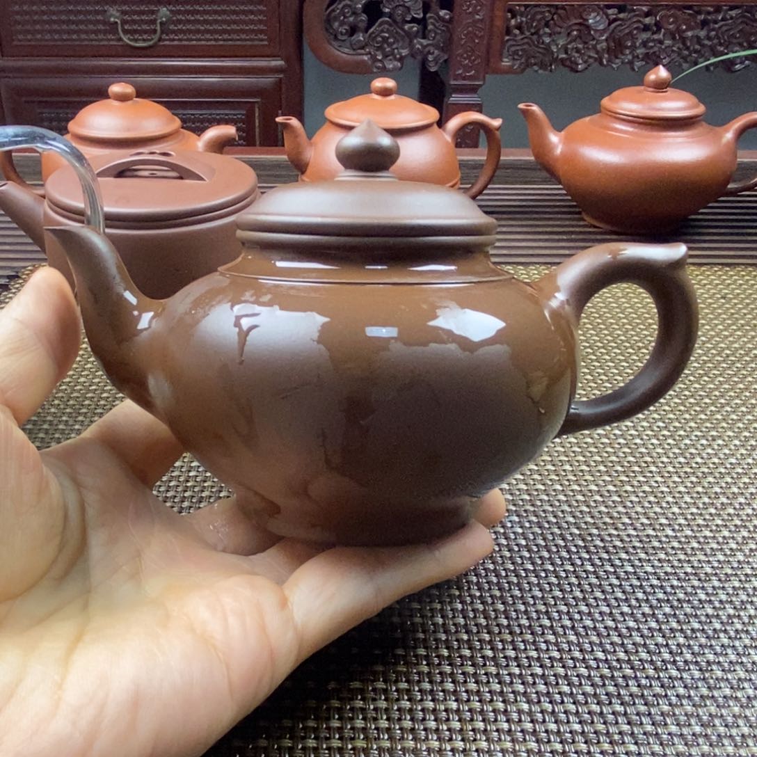 紫砂茶壶270cc紫砂壶紫泥