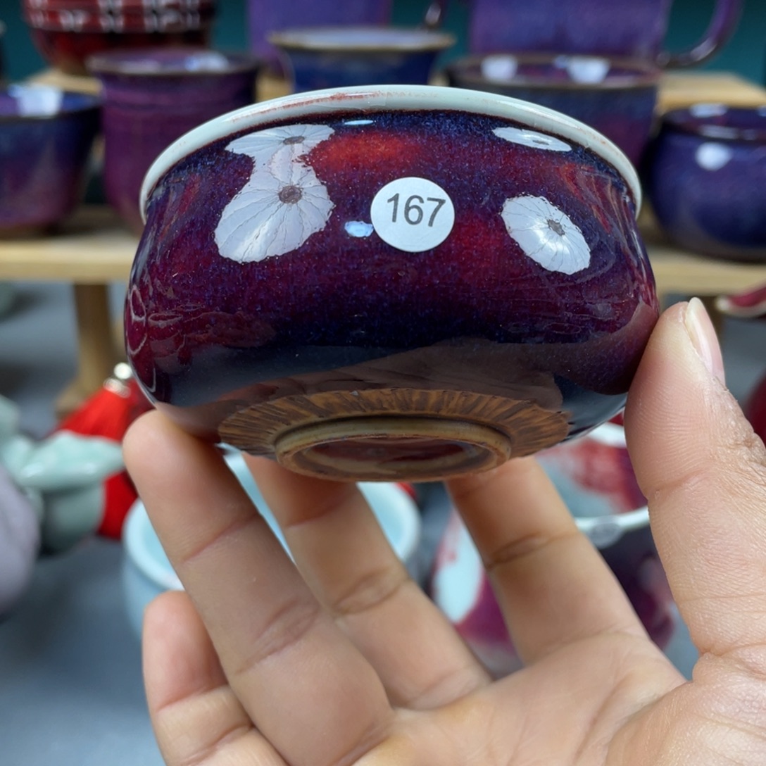 瓷片纯手工制作……微微瑕