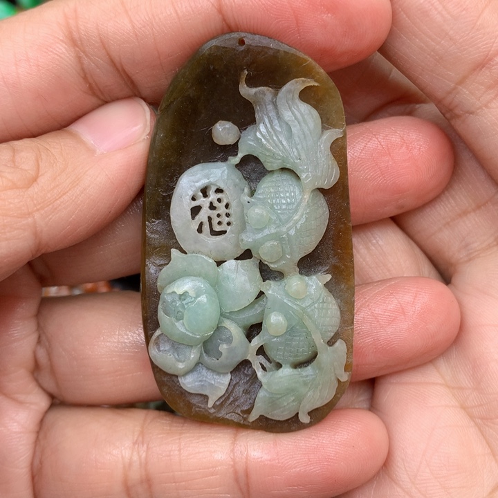 未镶嵌定制翡翠景**花翡翠