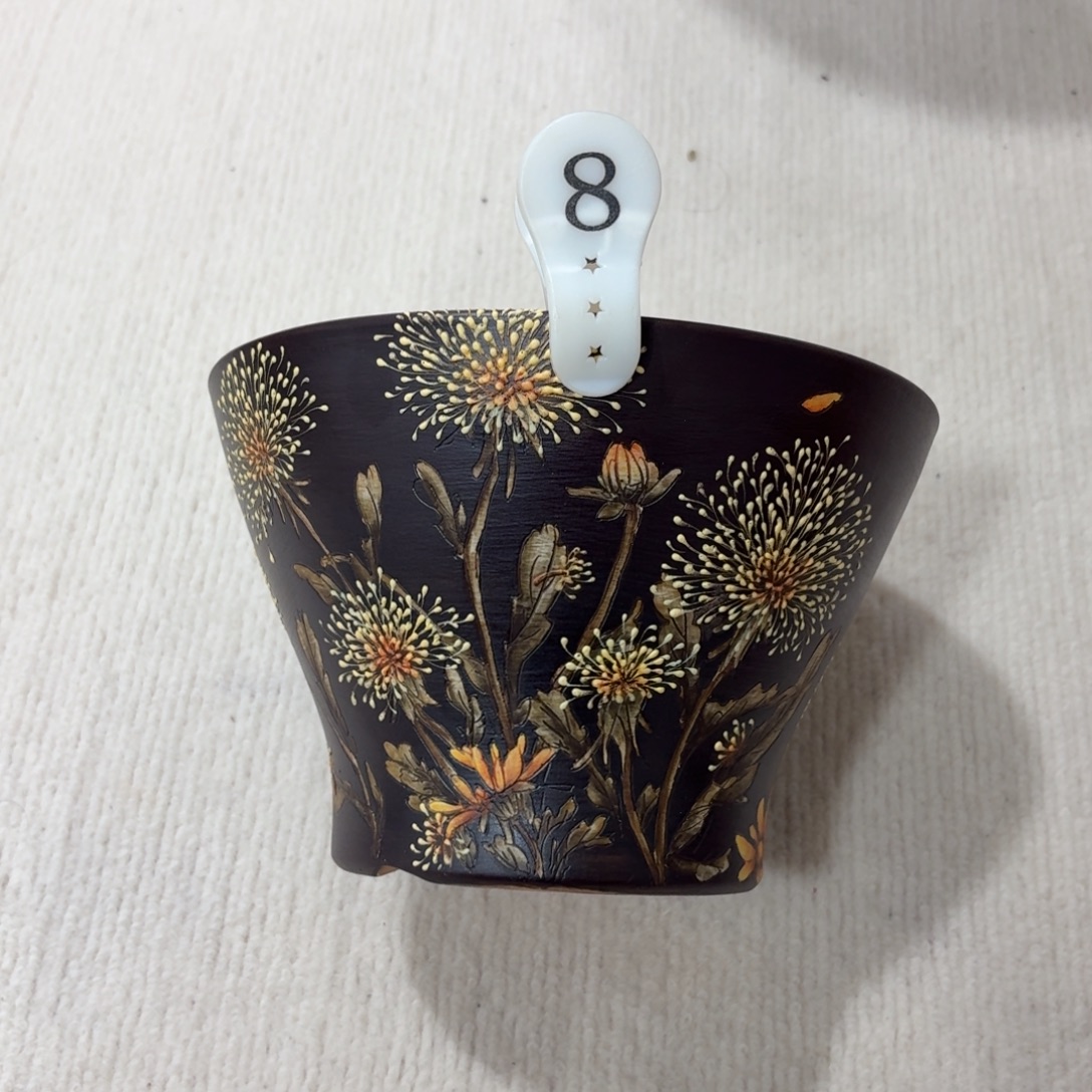 R***r紫砂花盆陶瓷多肉花盆微瑕