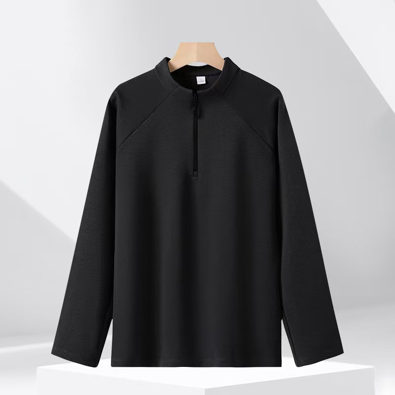 【豪哥专属】-2025秋冬季潮流轻奢百搭男款长袖T恤-CX-077