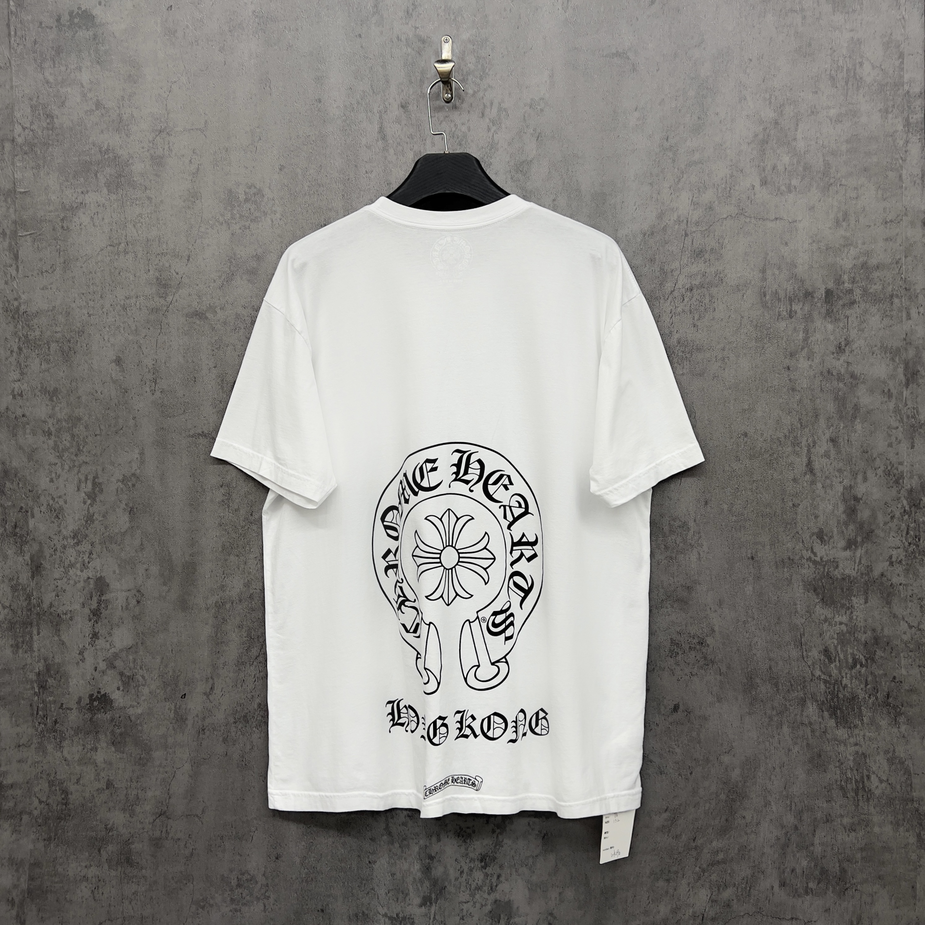 未使用 Chrome Hearts/克罗心 25限定马蹄Logo休闲短袖/WK090/XXL