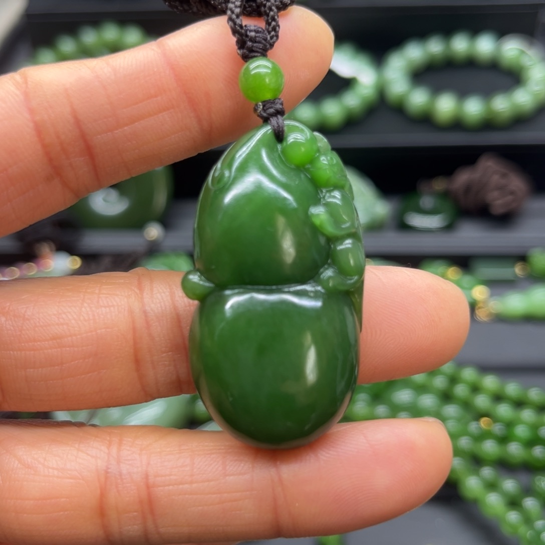 和田玉（碧玉）吊坠未镶嵌
