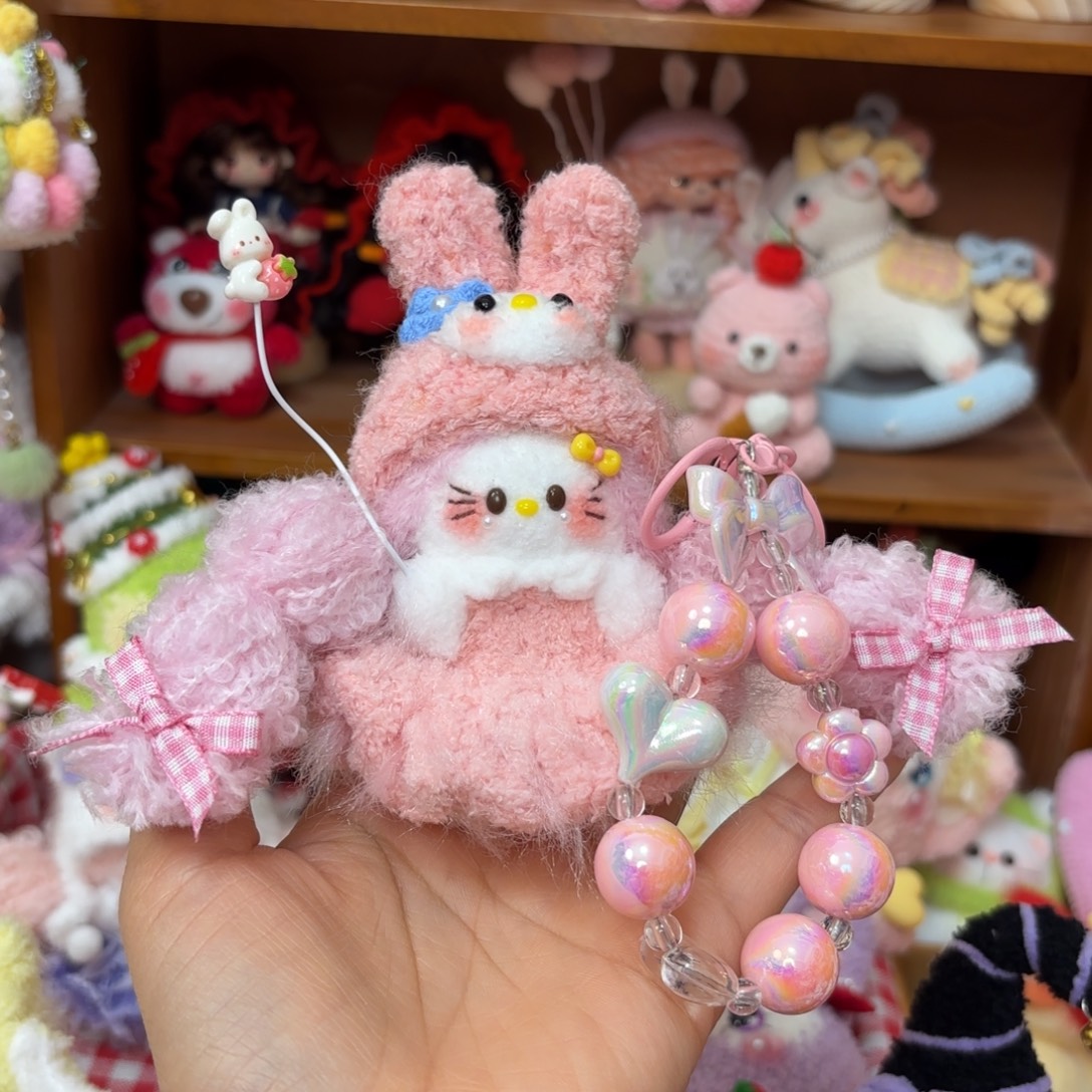 编织品纯手工编织挂件补差价