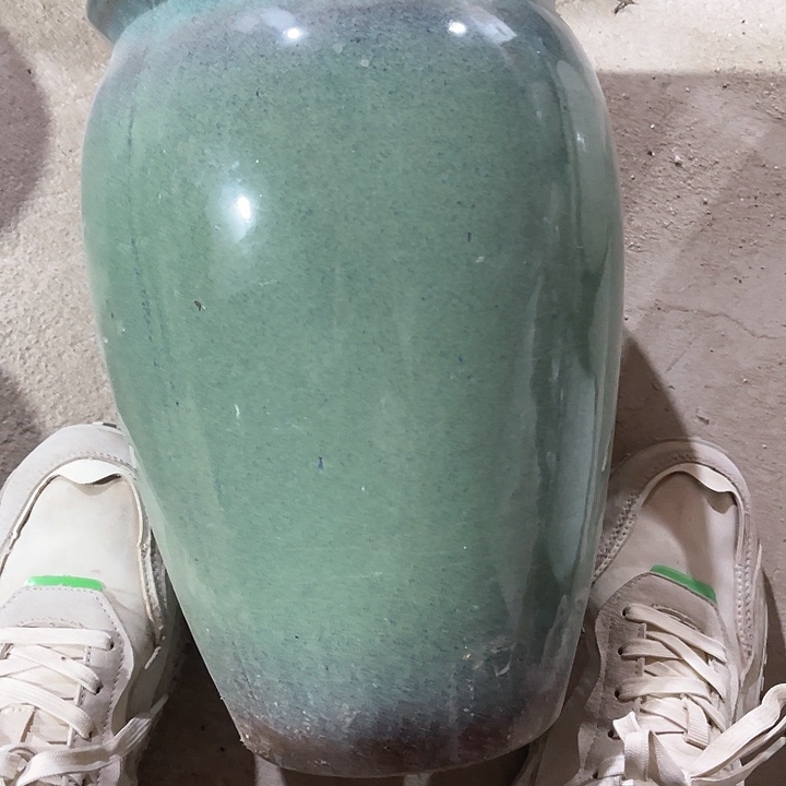 红陶口径20高度30一只小瑕疵