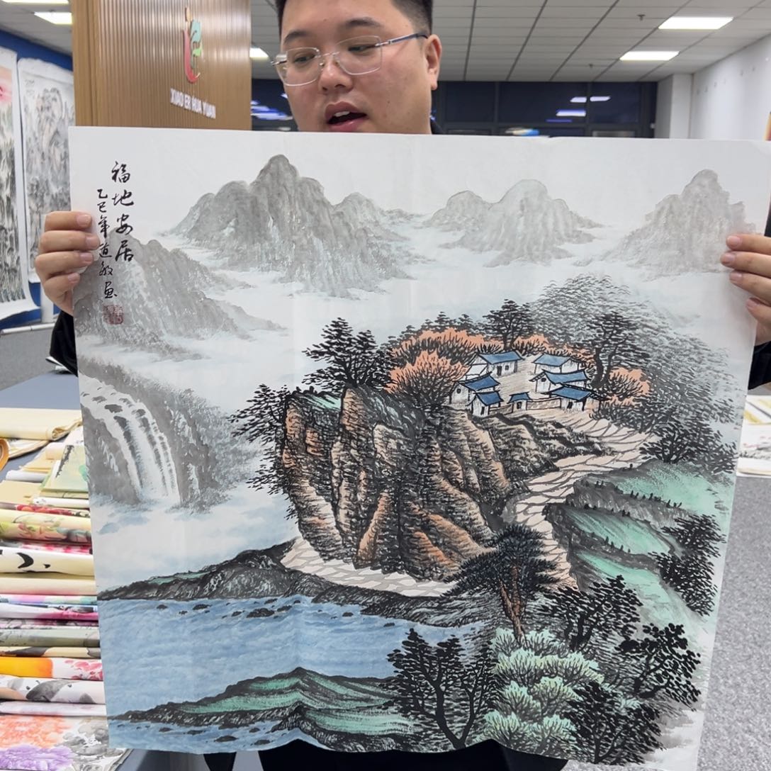 国画纯手工定制字画
