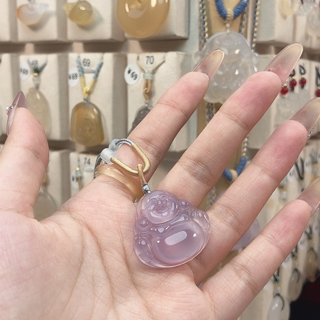 普***w玛瑙/玉髓未镶嵌颈饰