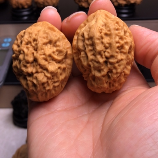 文玩核桃把件佛手疙瘩包34