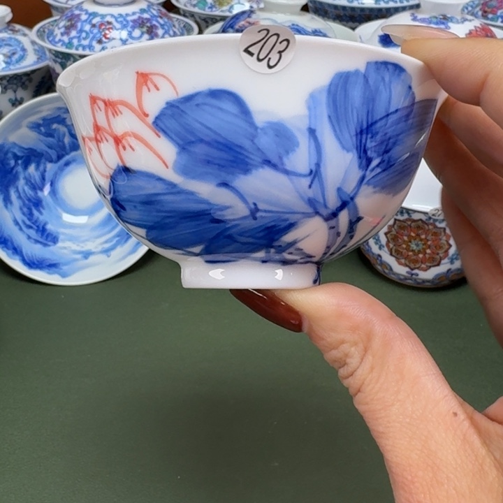 沙沙手工手绘茶具203