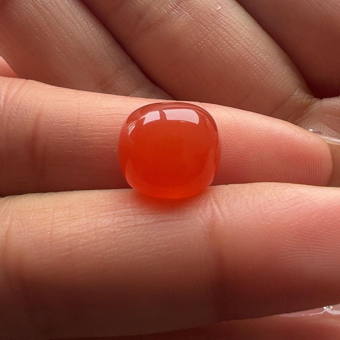 冰***子南红玛瑙未镶嵌老型11.5，10.2