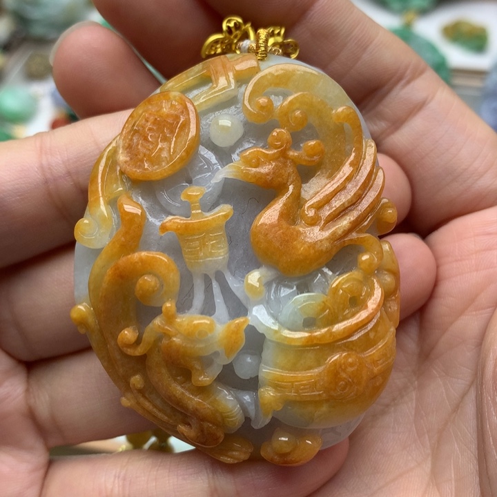 颈饰未镶嵌翡翠翡翠