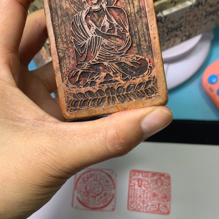 寿山石印石青**哥闲章雅趣～精品印章