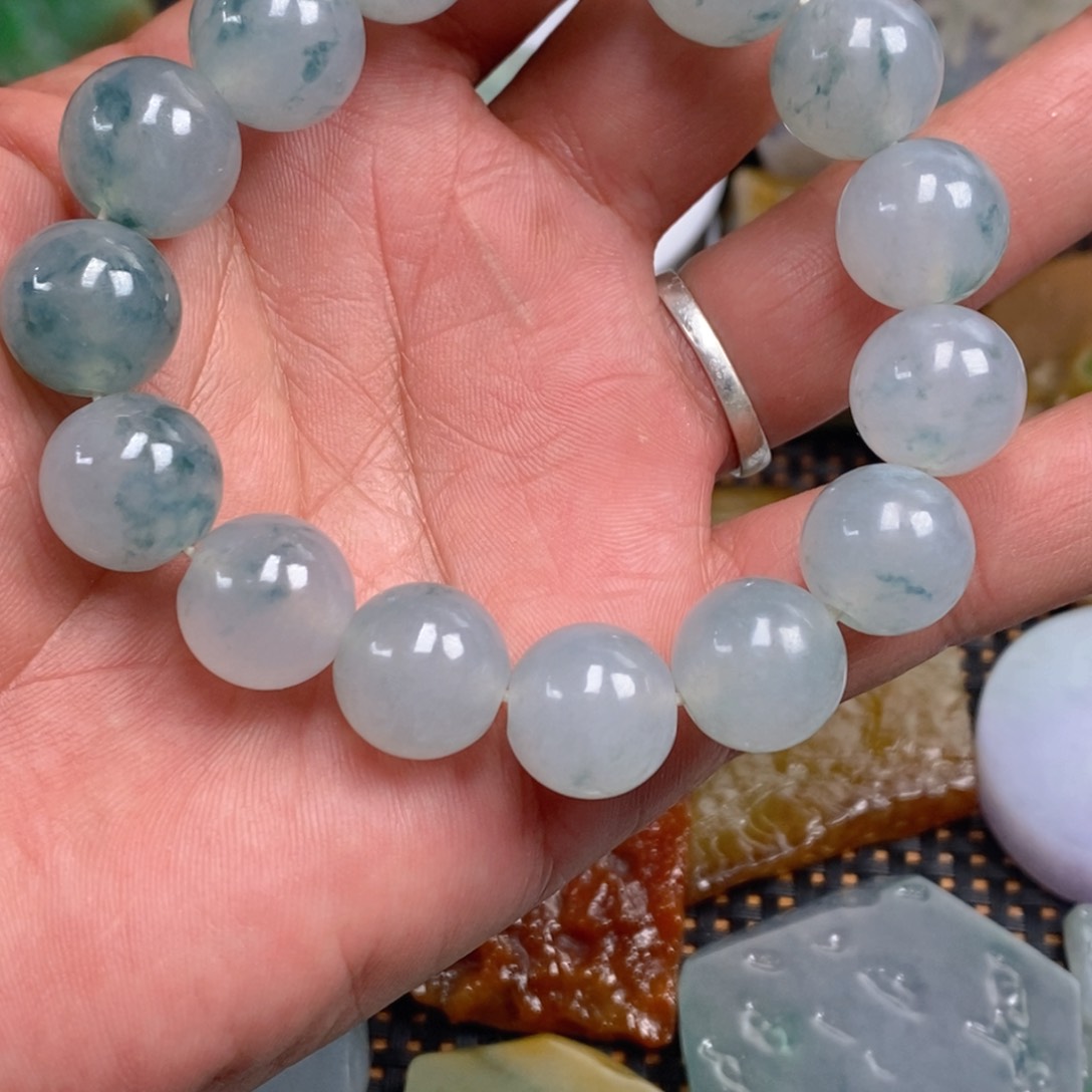 翡翠颈饰未镶嵌南*翡翠