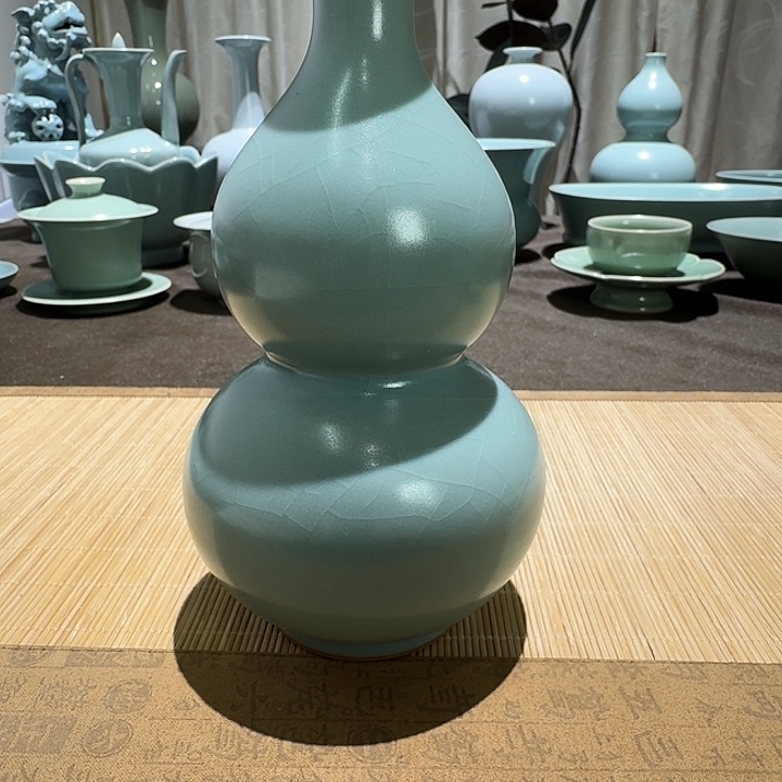 其他陶全手工．葫芦瓶