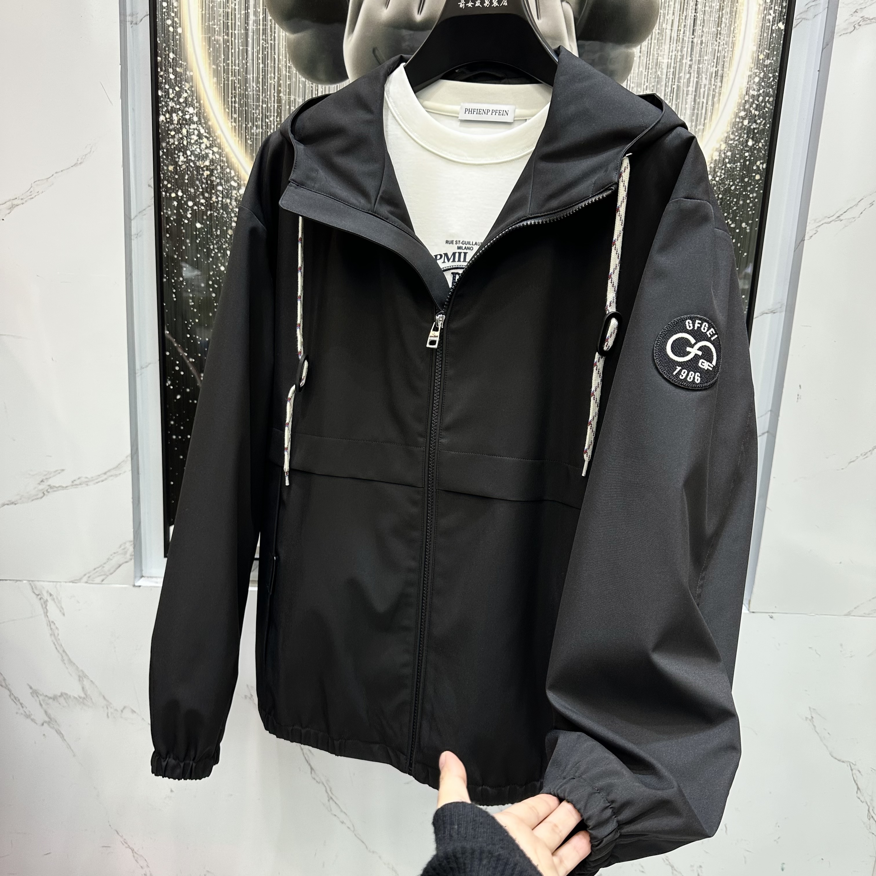 阔【GF羽绒服】冬季新款潮流休闲百搭轻奢男轻薄外套羽绒时尚4088