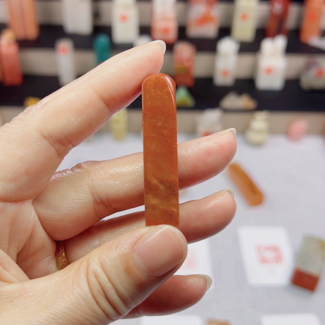 寿山石印石1.0包刻1字白文