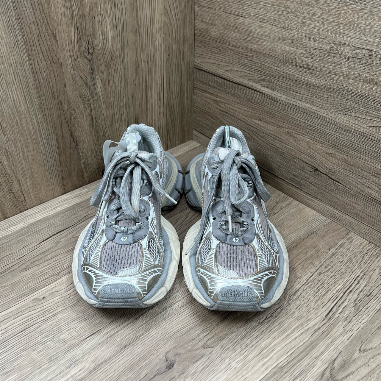 Balenciaga 巴黎世家 3xl 银灰色老爹鞋 42码/95新/无配件