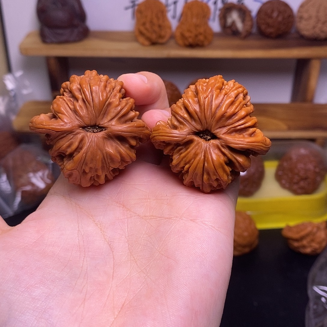 北***筑文玩核桃吊坠篓子福利