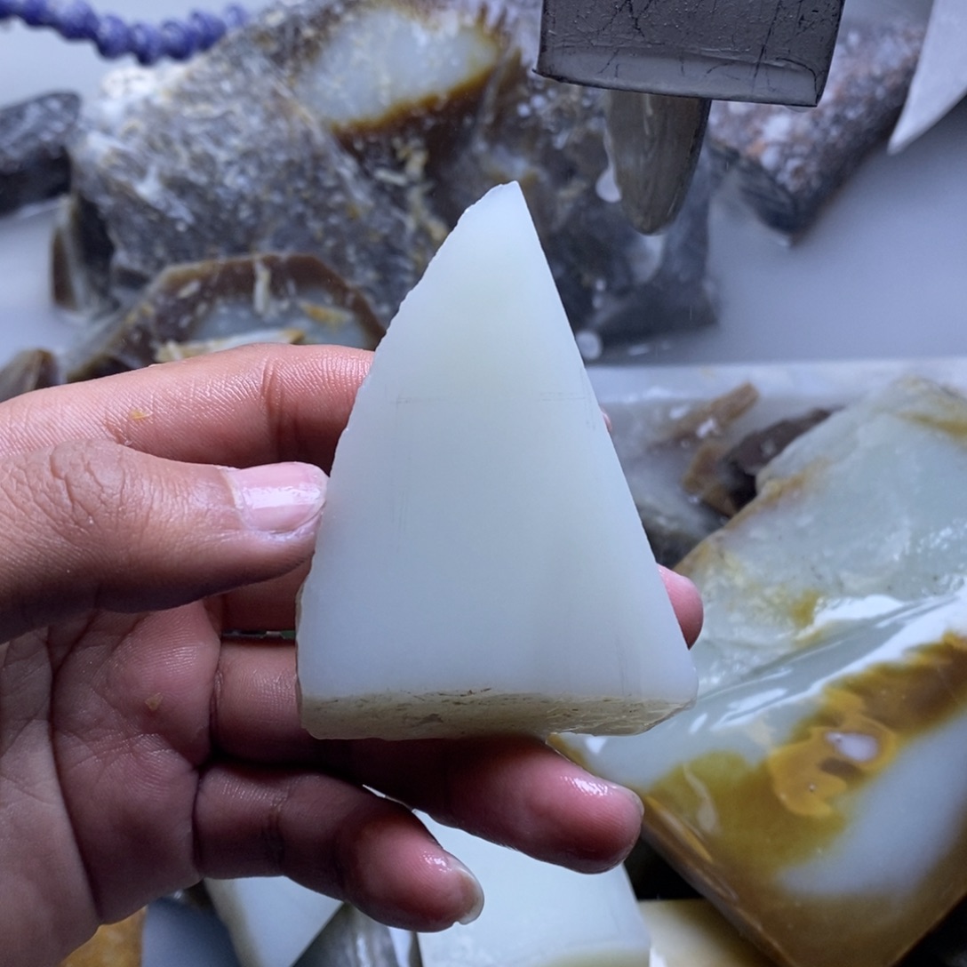 定制和田玉吊坠未镶嵌荷*仔【定制】观音